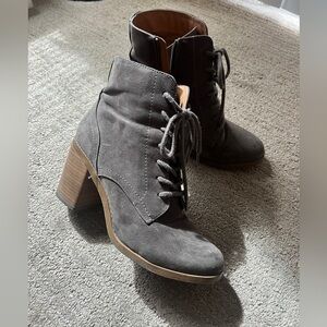 Booties from target - size 9 lace up